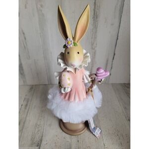 Jolie Fleur Easter bunny heart staff egg spring home decor figure unique